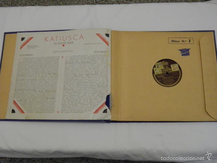 Discos de pizarra: KATIUSCA, LA MUJER RUSA, ALBUM CON 4 DISCOS DE PIZARRA - Foto 11