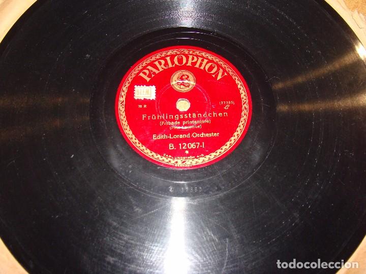 Discos de pizarra: DISCO PIZARRA  PARLOPHON   DER BRIEF DER MANON - Foto 4