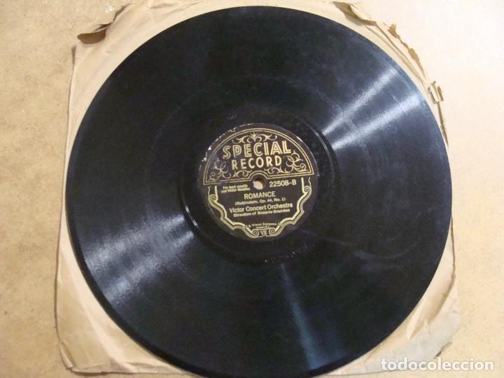 Discos de pizarra: disco pizarra SPECIAL RECORD ROMANCE  Y MELODY IN  F - Foto 1
