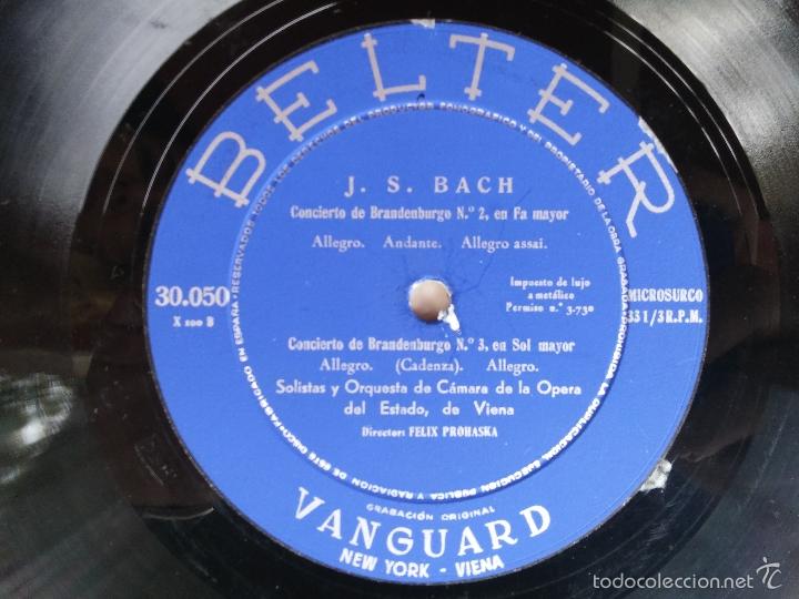 Discos de pizarra: Bach seis conciertos de Brandenburgo Belter - Foto 17