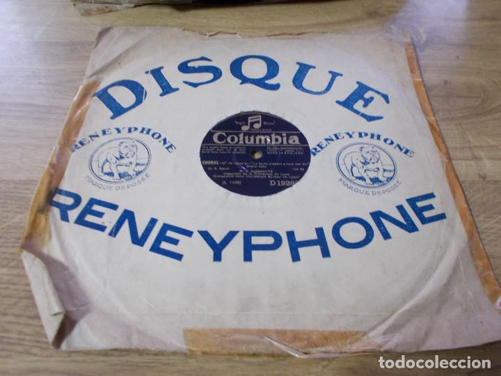 Discos de pizarra: M. E. COMMETTE. CHORAL. SCHERZO DE LA 11 EME SYMPHONIE. - Foto 1