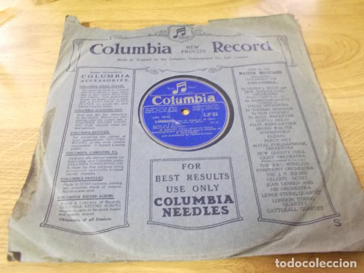 Discos de pizarra: M. GEORGES THILL. MARTHA. L&acute;AFRICAINE. - Foto 1