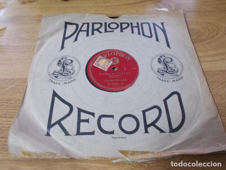 Discos de pizarra: POETE ET PAYSAN. ORCHESTRE PARLOPHON - Foto 1