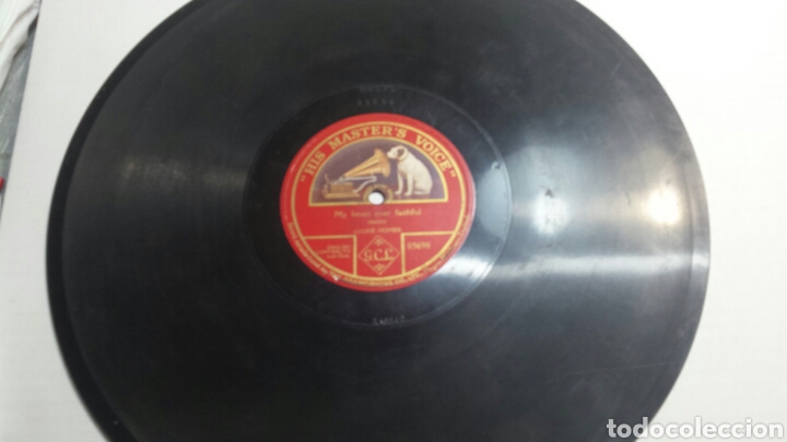 Discos de pizarra: Antiguo disco de Pizarra para Gramola Bach - Foto 1