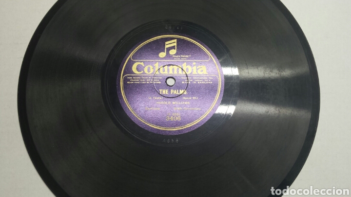 Discos de pizarra: Disco de Pizarra para Gramola de Harold Williams raro - Foto 1