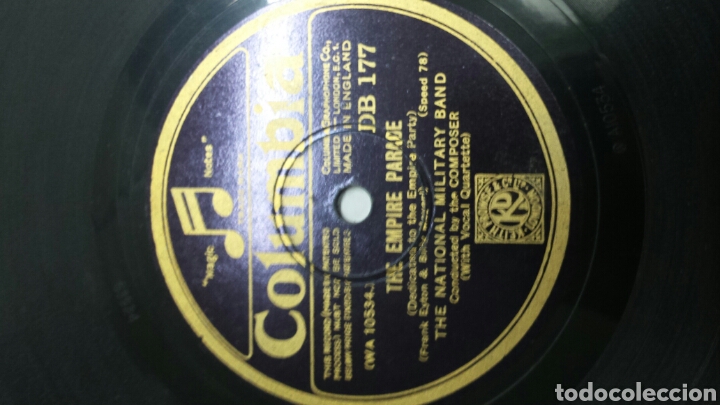 Discos de pizarra: Disco de Pizarra para Gramola Militar - Foto 2