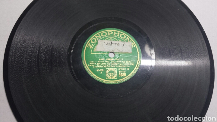 Discos de pizarra: Disco de Pizarra para Gramola de Paul Jones - Foto 1