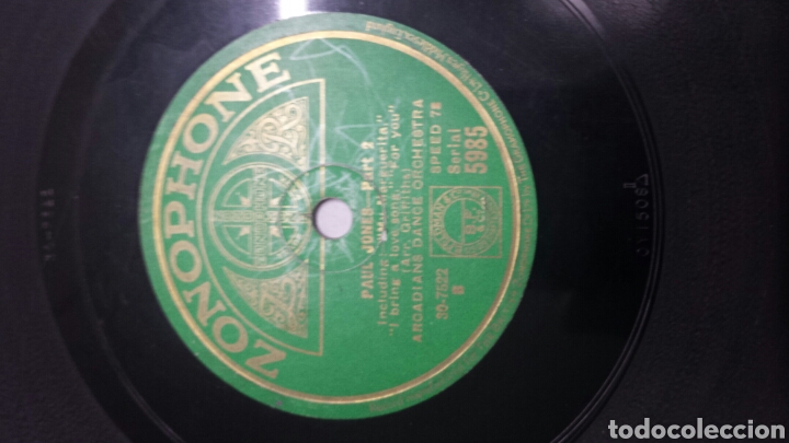 Discos de pizarra: Disco de Pizarra para Gramola de Paul Jones - Foto 3