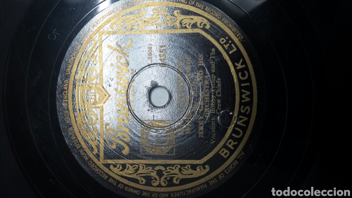 Discos de pizarra: Disco de Pizarra para Gramola de Jerry Gray - Foto 2