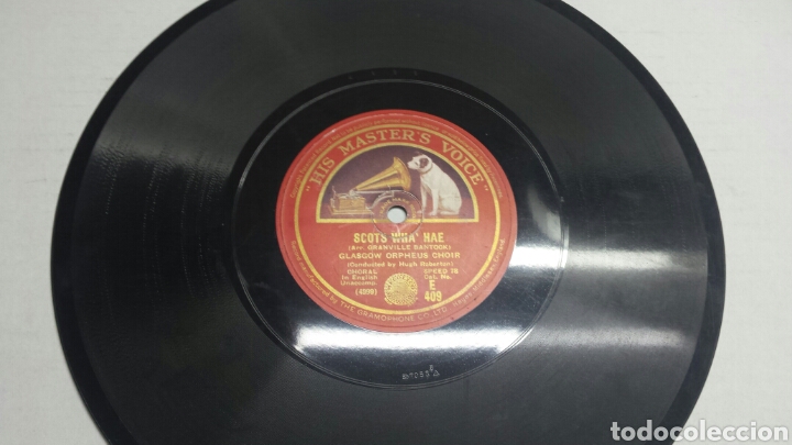 Discos de pizarra: Disco de Pizarra para Gramola Glasgow Orpheus - Foto 1