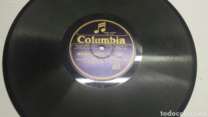 Discos de pizarra: Disco de Pizarra para Gramola Marcha Militar - Foto 1
