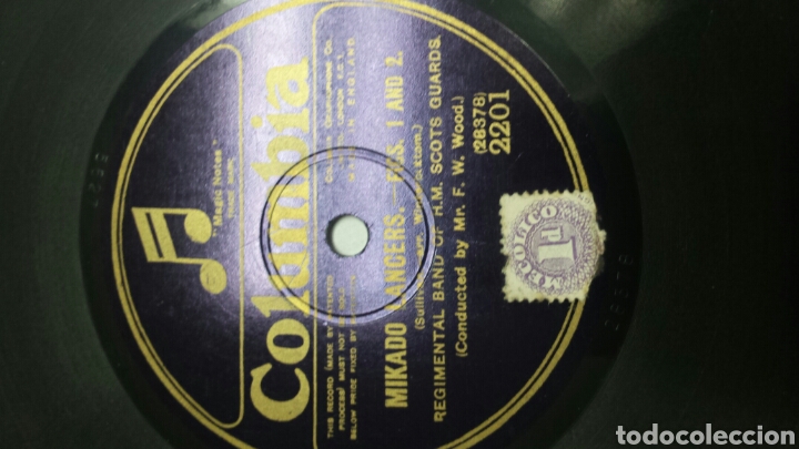 Discos de pizarra: Disco de Pizarra para Gramola Marcha Militar - Foto 3