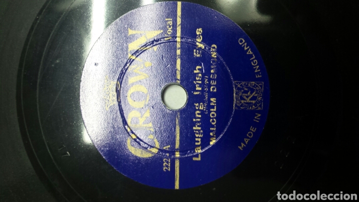 Discos de pizarra: Disco de Pizarra para Gramola tama&ntilde;o raro - Foto 2