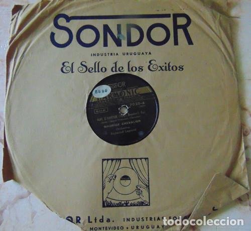 Maurice Chevalier Mal D Amour Manneken Pis Buy Shellac Records Melodic And Dance Soloists At Todocoleccion