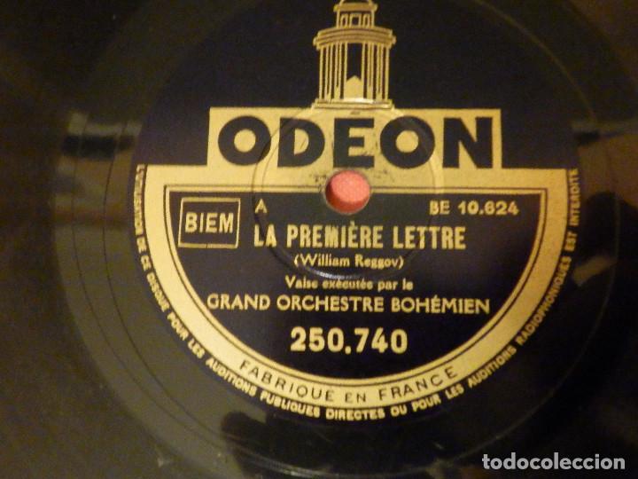 Discos de pizarra: Disco de Pizarra - Rose du Sud - Valls - Odeon - Foto 3