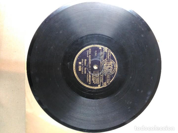 Discos de pizarra: Disco de pizarra con funda de papel original, El pobre Valbuena - Foto 1
