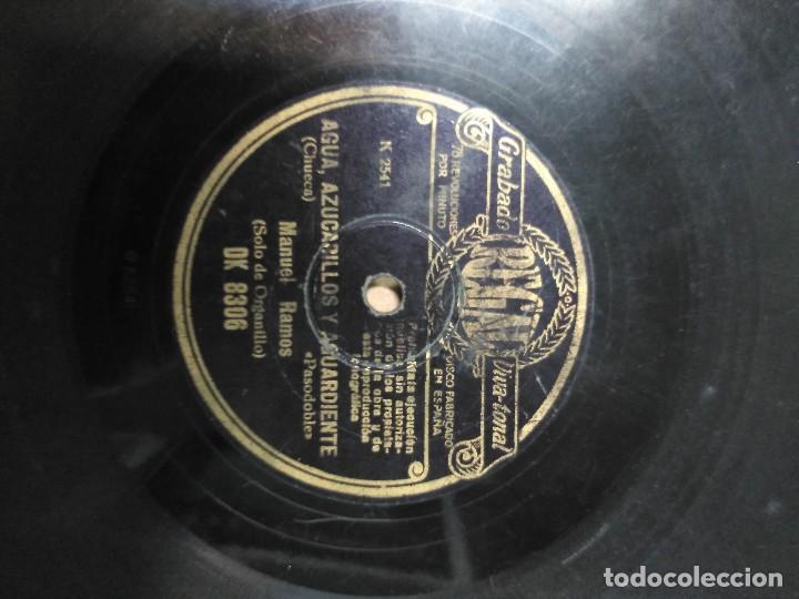Discos de pizarra: Disco de pizarra con funda de papel original, El pobre Valbuena - Foto 6