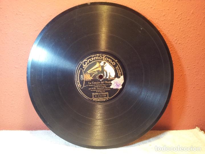 Discos de pizarra: DISCO GRAMOFONO .EL CARRO DEL SOL Y LA CANCION DEL OLVIDO-INOCENCIO NAVARRO....(REF-1AC) - Foto 2
