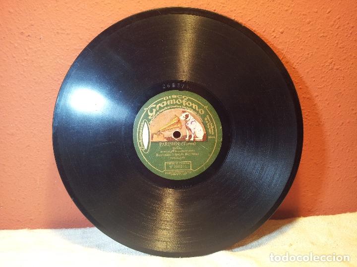 Discos de pizarra: DISCO GRAMOFONO .PARISIEN TORRES Y VERY NICE TOO ...(REF-1AC) - Foto 2