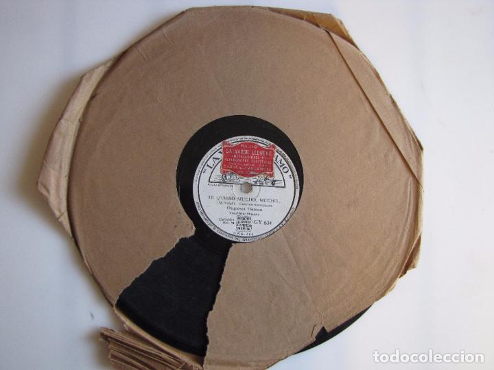 Discos de pizarra: Orquesta Demon. Disco de pizarra. la voz de su amo. Funda - Foto 1