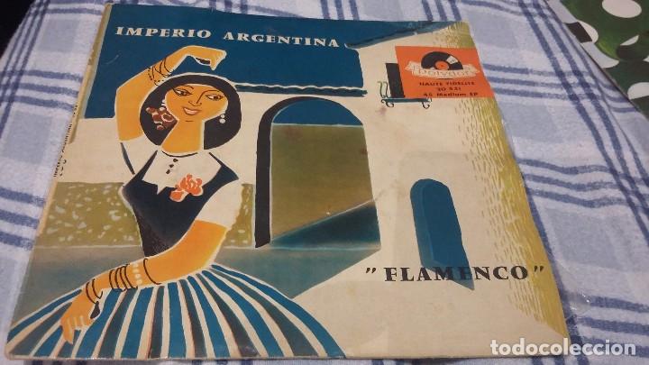 Discos de pizarra: Single de Imperio Argentina. Muy raro - Foto 1