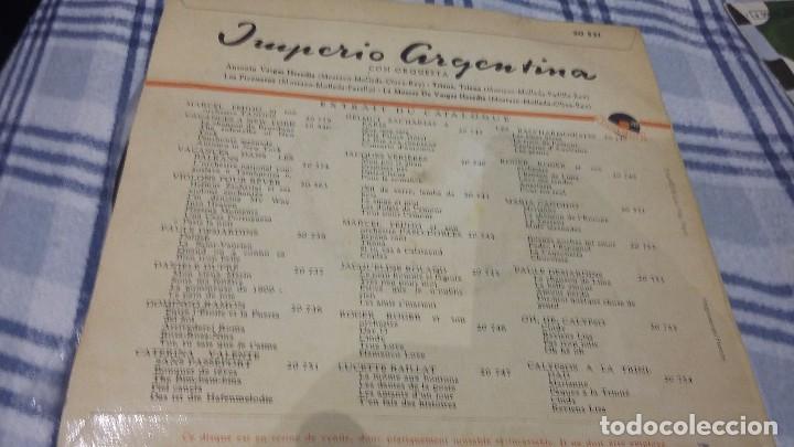 Discos de pizarra: Single de Imperio Argentina. Muy raro - Foto 2