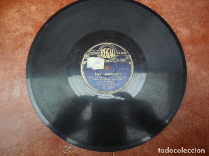 Discos de pizarra: DISCO PIZARRA  REGAL - PELANAS - LOS CARACOLES - Foto 1