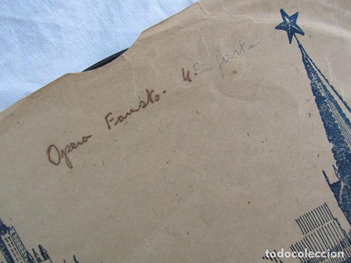 Discos de pizarra: 4 discos de pizarra rusos. &Oacute;pera Fausto. - Foto 4
