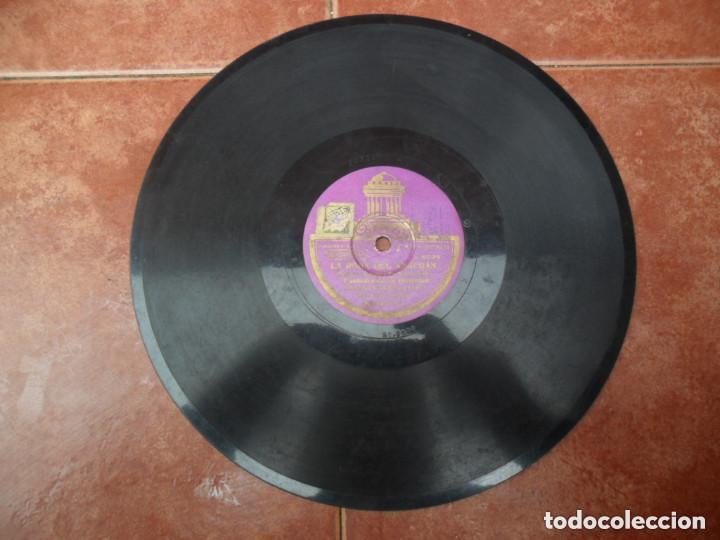 Discos de pizarra: DISCO PIZARRA DE LA CASA ODEON - LA ROSA DEL AZAFRAN - Foto 3