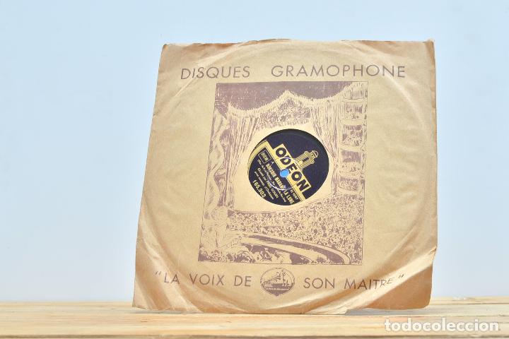 Discos de pizarra: ANTIGUO DISCO DE PIZARRA DISQUES GRAMOPHONE - Foto 4