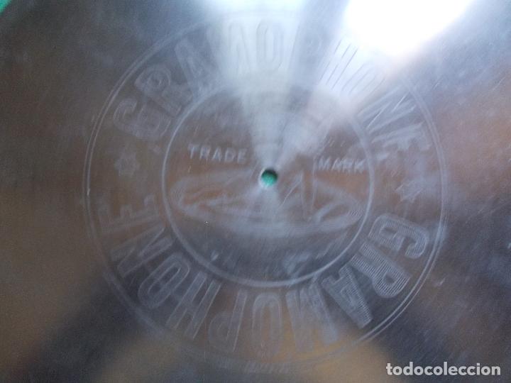 Discos de pizarra: Disco de pizarra La bruja ( Chapi) Coro de hilanderas y jugadores - Foto 2