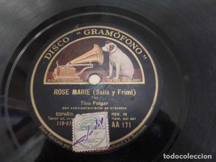 Discos de pizarra: Rose Marie ( Solis y Frimi) - Foto 2
