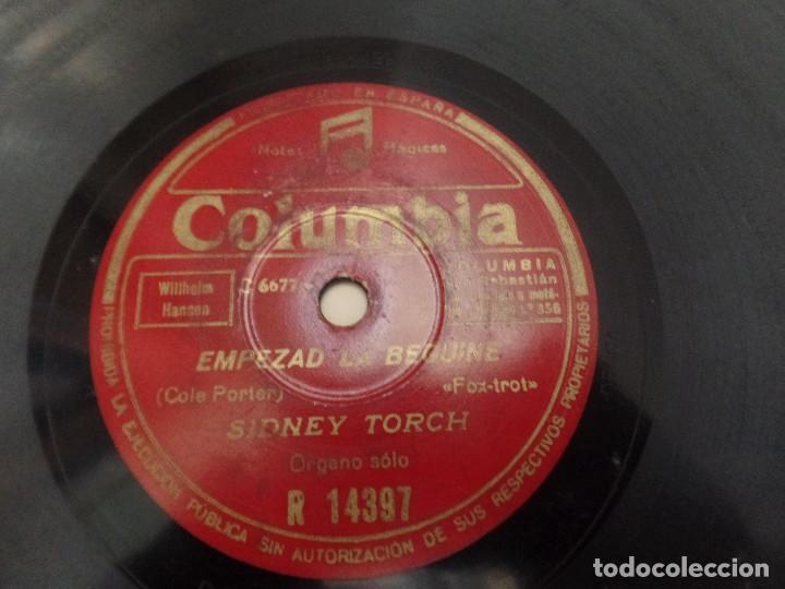 Discos de pizarra: Empezad la Beguine, La brisa y yo SIDNEY TORCH - Foto 1