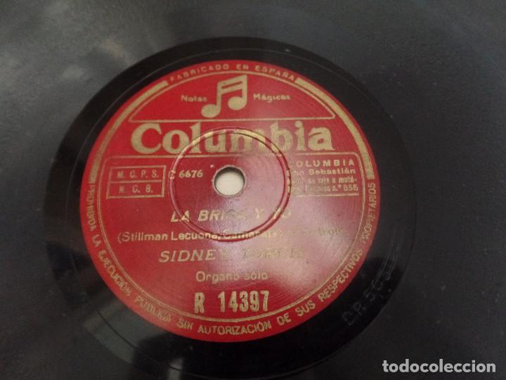 Discos de pizarra: Empezad la Beguine, La brisa y yo SIDNEY TORCH - Foto 3