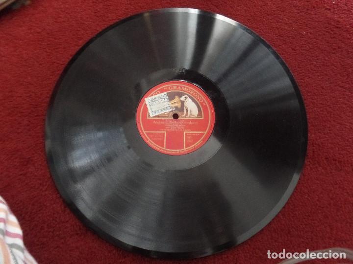Discos de pizarra: Titta Ruffo LOS DOS GRANADEROS, ANDREA - Foto 2