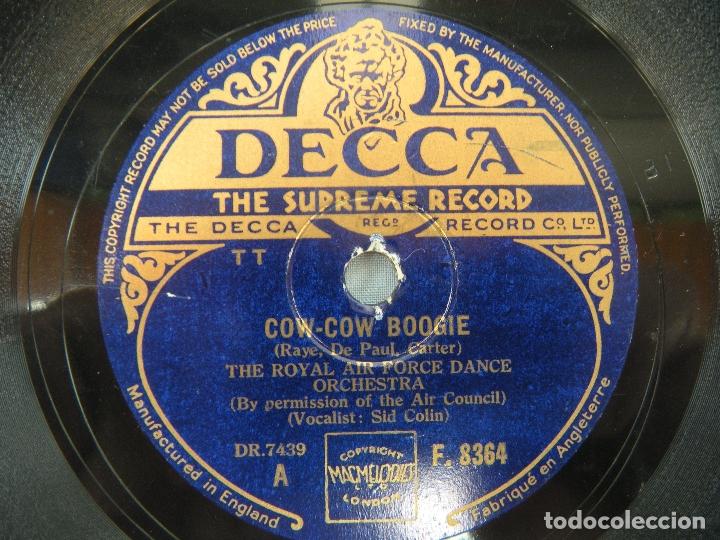Discos de pizarra: DISCO PIZARRA AIR FORCE DANCE ORCHESTRA - Foto 2