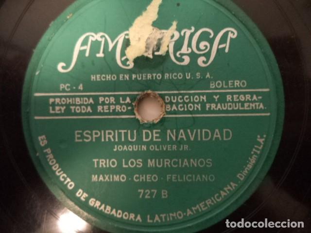 Discos de pizarra: TRIO LOS MURCIANOS - ESPIRITU DE NAVIDAD / DESAMPARADA - Foto 1