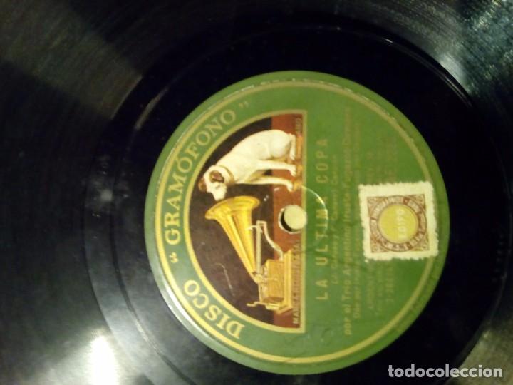 Discos de pizarra: disco pizarra trio argentino la ultima copa y cuando? - Foto 2