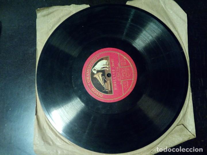 Discos de pizarra: DISCO PIZARRA - TOSCA ( PUCCINI ) y rigoletto verdi - Foto 4