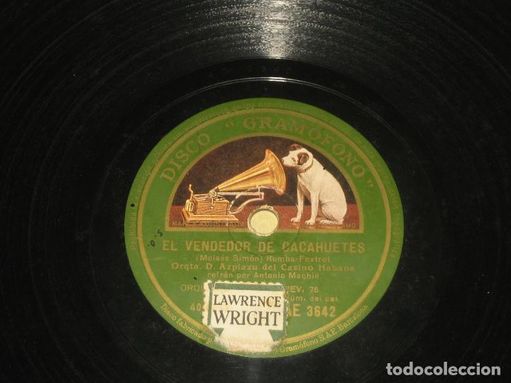 Discos de pizarra: ANTONIO MACHIN - AMOR SINCERO - Foto 1