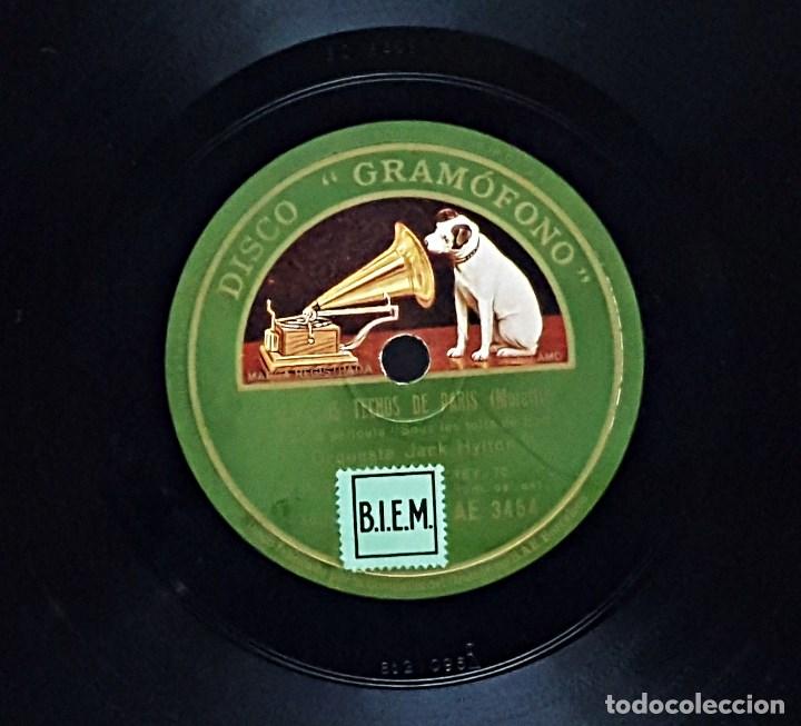Discos de pizarra: Disco de pizarra GRAMOFONO de la Orquesta JACK HYLTON. - Foto 4