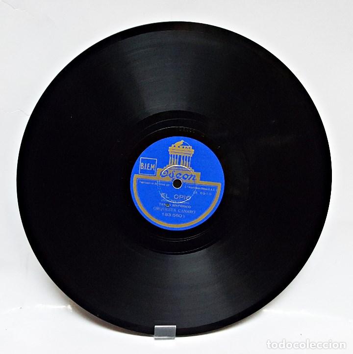 Discos de pizarra: Disco de pizarra ODEON de Francisco Canaro. - Foto 3