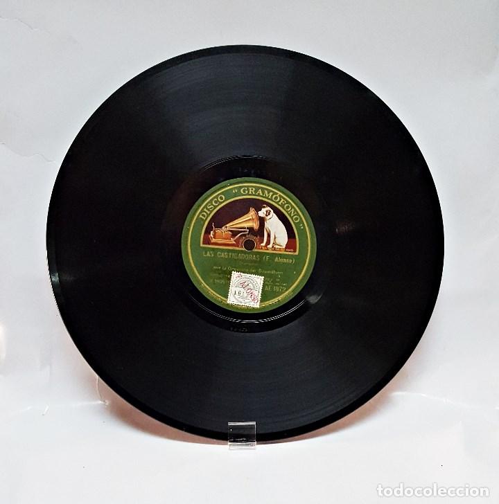 Discos de pizarra: Disco de pizarra GRAMOFONO, de Las Castigadoras. - Foto 3