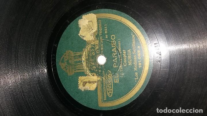 Discos de pizarra: El paraiso Couplet Murga - Foto 2