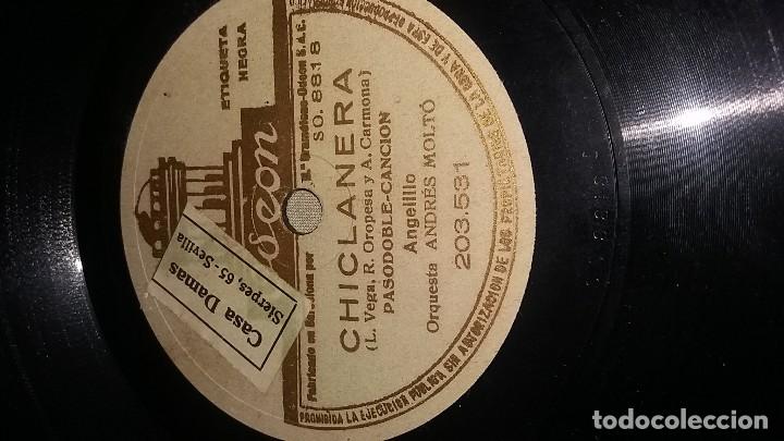 Discos de pizarra: Angelillo Fandangos militares - Foto 4