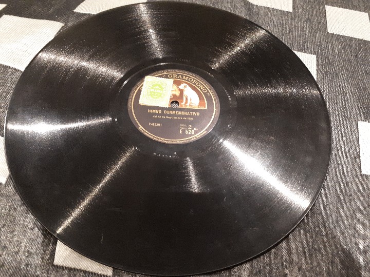 Discos de pizarra: Miguel Primo de Rivera disco de pizarra - Foto 4