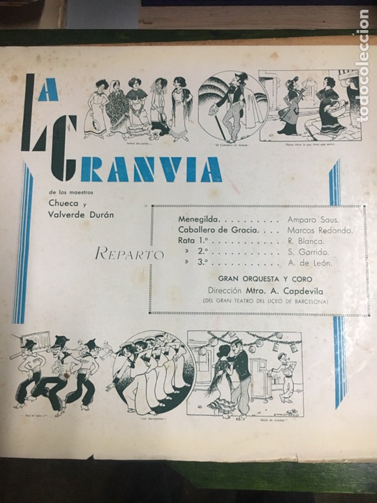 Discos de pizarra: La granvia (Odeon) discos - Foto 2