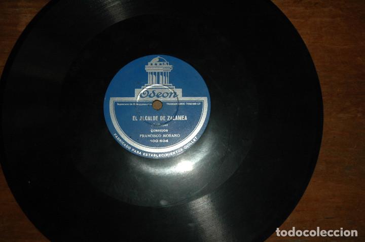 Discos de pizarra: DISCO PIZARRA ODEON ..ORIENTAL ..EL ALCALDE DE ZALAMEA - Foto 2