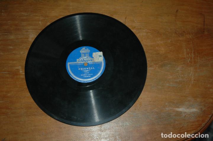 Discos de pizarra: DISCO PIZARRA ODEON ..ORIENTAL ..EL ALCALDE DE ZALAMEA - Foto 3