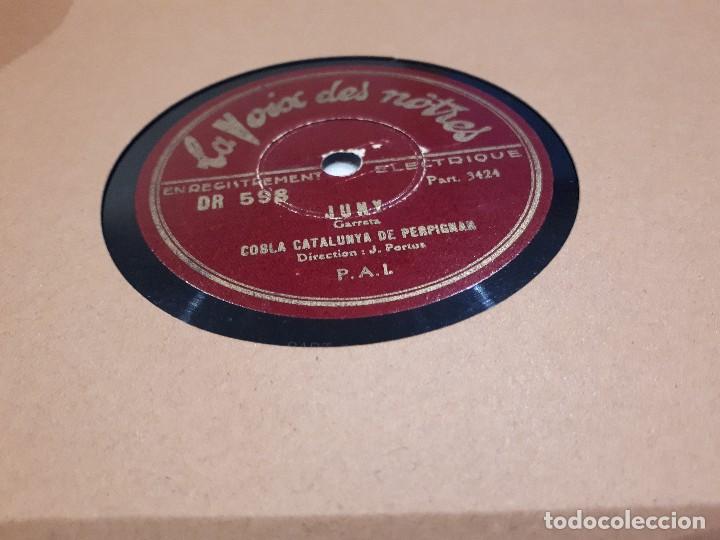 Discos de pizarra: Disco de pizarra Sardanas raro - Foto 2